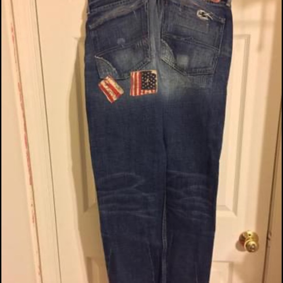 Ralph Lauren denim and supply flag Jean only 1500 pair made very rare. - Picture 2 of 6